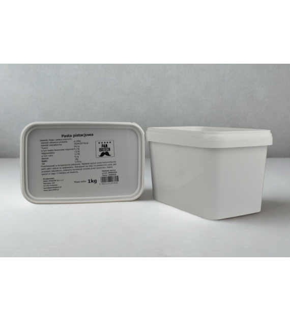 PAN ORZECH Pasta pistacjowa b/s 1kg