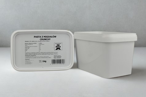 PAN ORZECH Pasta z migdałów crunchy 1kg