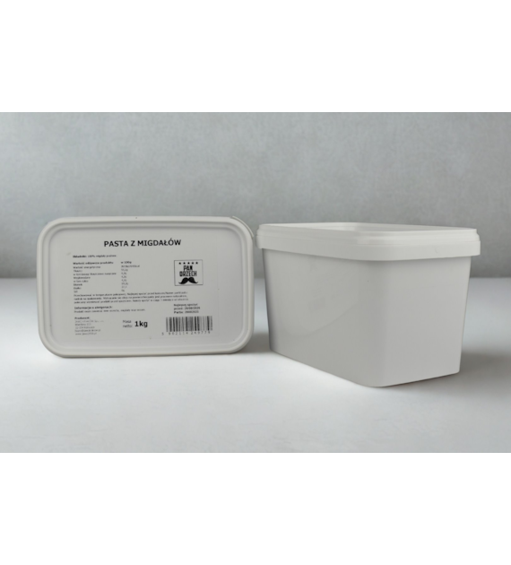 PAN ORZECH Pasta z migdałów smooth 1kg