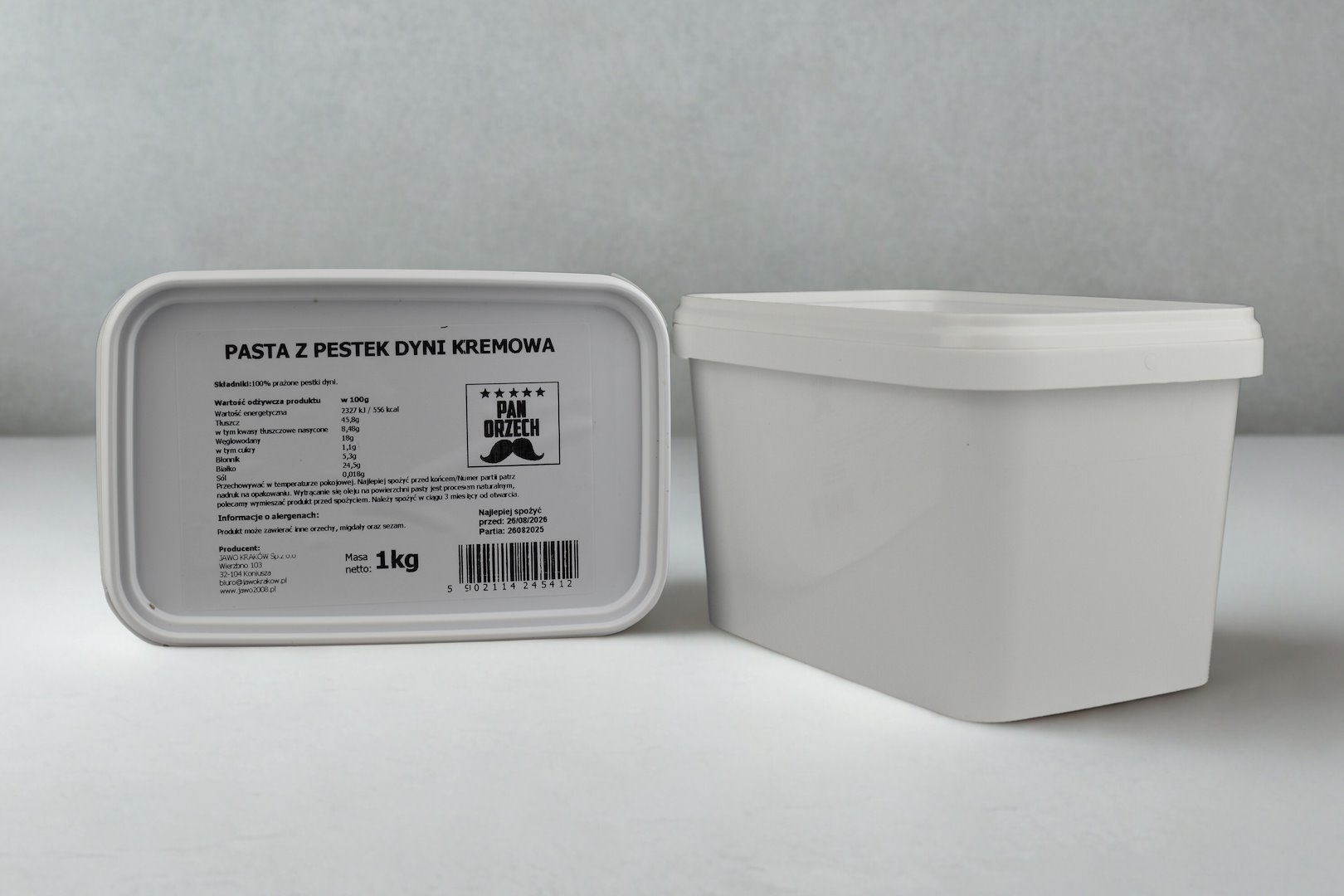 PAN ORZECH Pasta z ziaren dyni 1kg