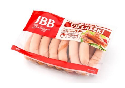 W- JBB Parówki  Cielaszki  360g-540g /kg