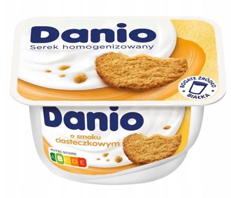 DANONE DANIO Serek cisteczowy 130g /16