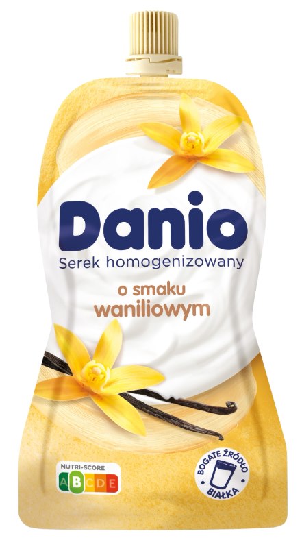 DANONE DANIO  Serek waniliowy saszetka 120g /16