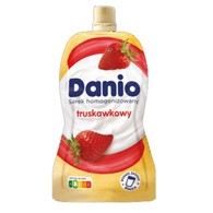 DANONE DANIO  Serek truskawkowy saszetka 120g /16