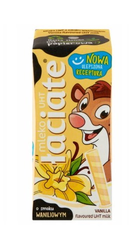 ŁACIATE Mleko waniliowe 200ml /12