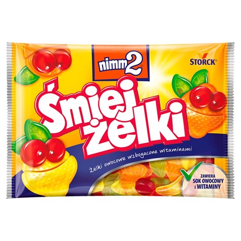STORCK Nimm2 Śmiejżelki owocowe 100g /24