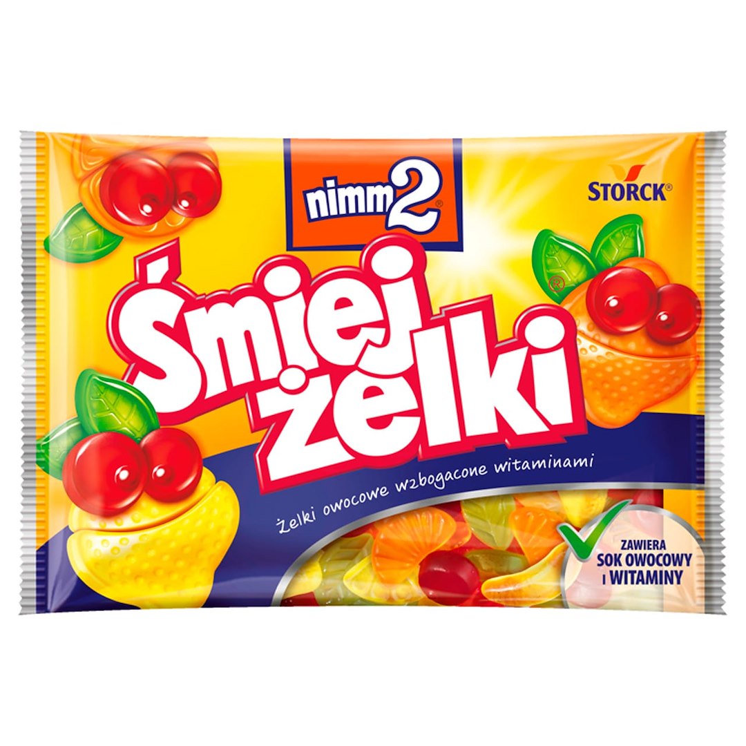STORCK Nimm2 Śmiejżelki owocowe 100g /24
