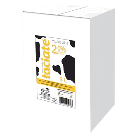 ŁACIATE Mleko UHT 2% 5l /1