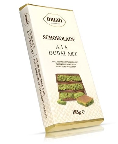 DUBAI Czekolada MUAH A La Dubai 185g /8