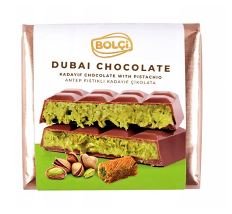 DUBAI Czekolada BOLCI TABLET 100g /45