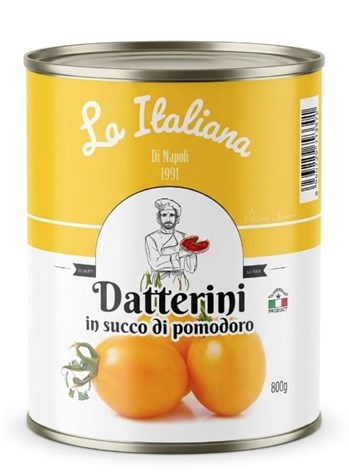 LA ITALIANA Pomidory Datterini yellow 800g /12
