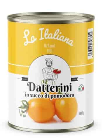 LA ITALIANA Pomidory Datterini yellow 800g /12