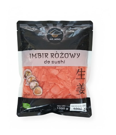 MING Imbir różowy 1500g/1000g/10