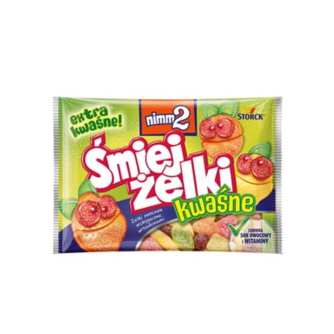 STORCK Nimm2 Śmiejżelki kwaśne 100g /24