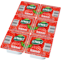 ŁOWICZ Dżem truskawka 6x25g/1