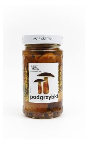 LEŚNE SKARBY Podgrzybki marynowane całe 280g/120g