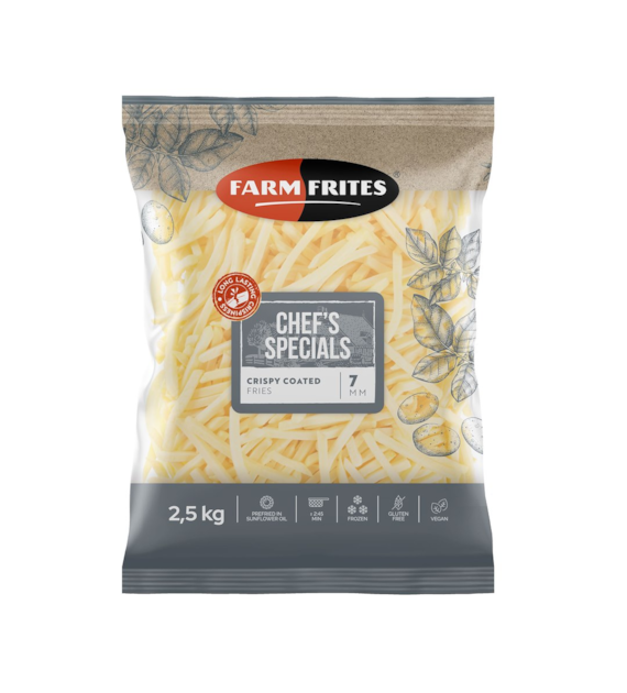 FARM Frytki Super chrupiące 7mm 2,5kg/5