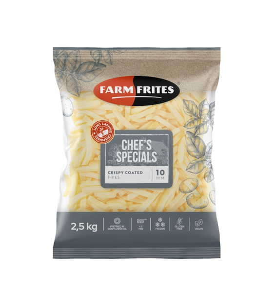 FARM Frytki Super chrupiące 10mm 2,5kg/5