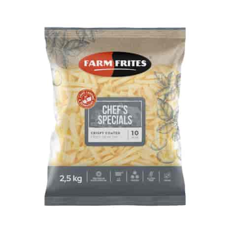 FARM Frytki Super chrupiące ze skórką 10mm 2,5kg/5