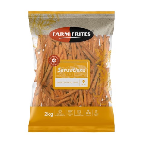 FARM Frytki z batatów 9mm 2kg/5