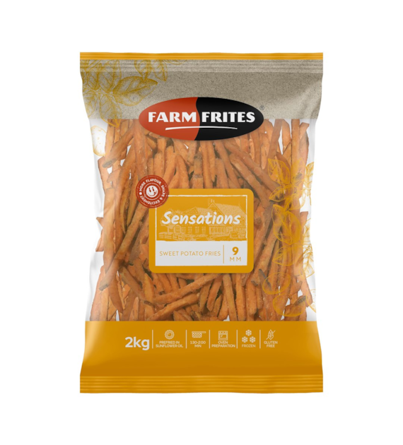 FARM Frytki z batatów 9mm 2kg/5