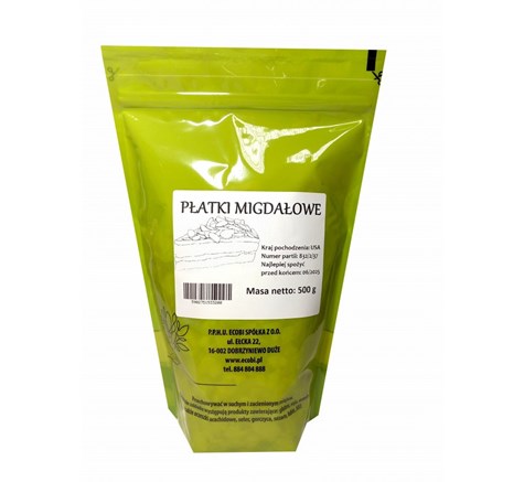 ECOBI Migdały płatki 500g