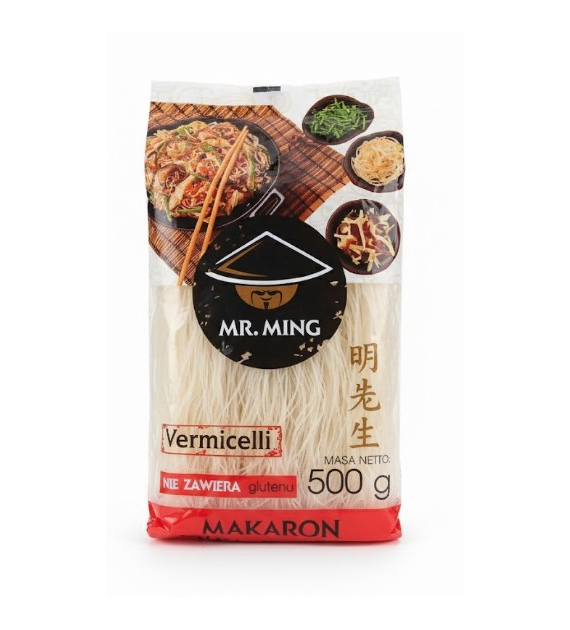 MING Makaron ryżowy nitka VERMICELLI 500g/12