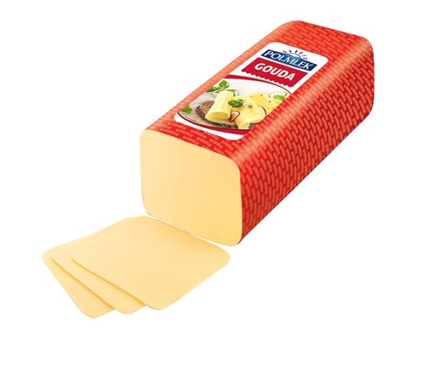 POLMLEK Ser Gouda blok ok. 3kg /4