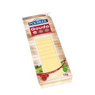 POLMLEK Ser Gouda plastry 1kg /6