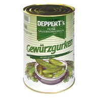 DEPPERT'S Ogórki konserwowe 100/110 4250ml/2200g/1