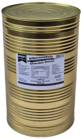 DEPPERT'S Cebulka perłowa 3900ml/2200g/1