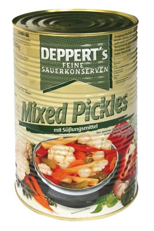 DEPPERT'S Mieszanka pikli 4250ml/2200g/1