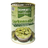DEPPERT'S Ogórki hamburgerowe plastry 4250ml/2500g