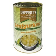 DEPPERT'S Ogórki w musztardzie 4250ml/2450g/1