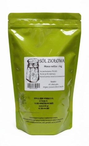 ECOBI Sól ziołowa 1kg