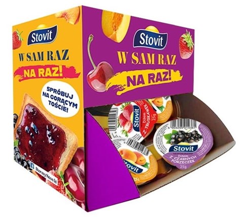 STOVIT Dżem mix smaków 25g/96