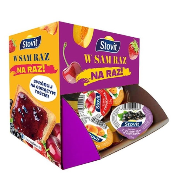 STOVIT Dżem mix smaków 25g/80