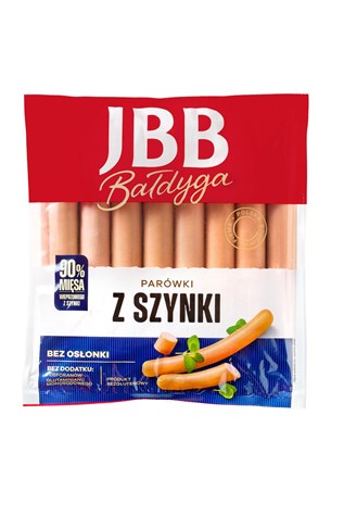 W- JBB Parówki z szynki ok. 0,9kg /kg