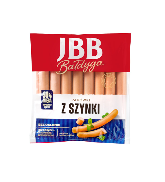 W- JBB Parówki z szynki ok. 0,9kg /kg