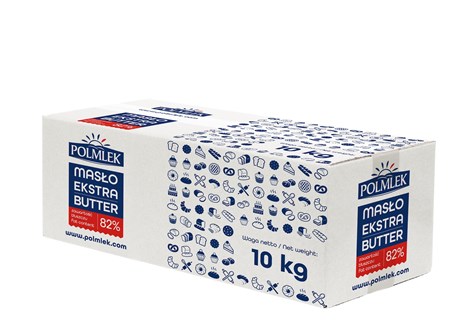 POLMLEK Masło extra blok 10kg /1