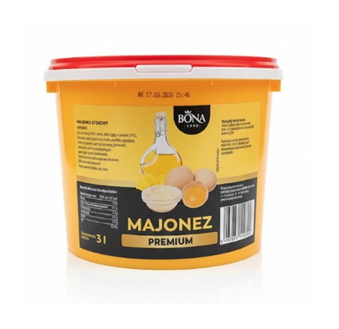 BONA Majonez premium 76% 3l/1