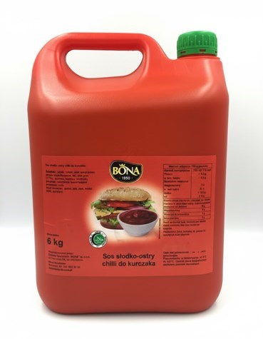 BONA Sos słodko-ostry chilli do kurczaka 6kg/1