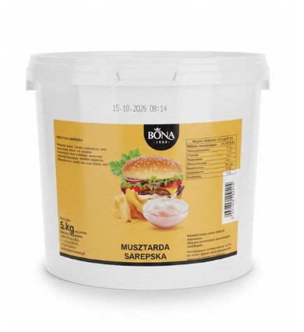 BONA Musztarda sarepska 5kg/1