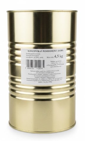 BONA Koncentrat pomidorowy 28-30% 4,5kg/1