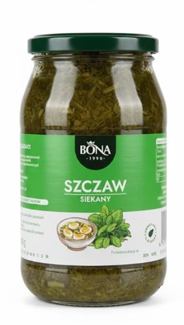 BONA Szczaw siekany 900g/6