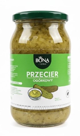 BONA Przecier ogórkowy 840g/6