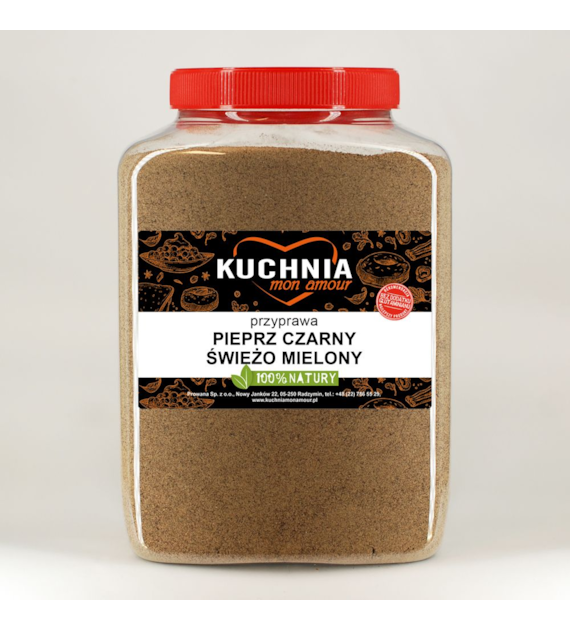PROWANA Pieprz czarny mielony 1,5kg