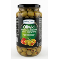 GREEK Oliwki zielone z pastą paprykową 935ml/6
