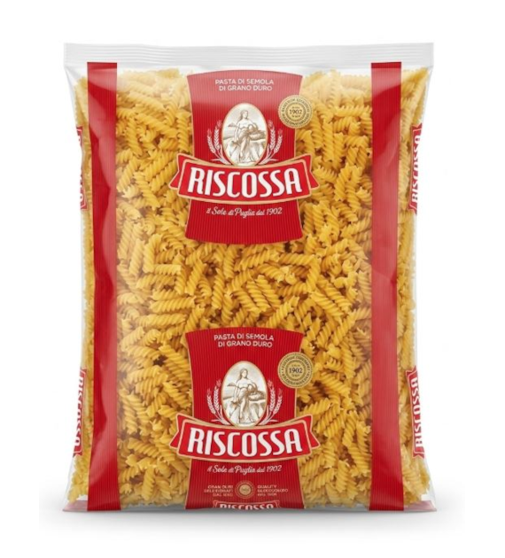 RISCOSSA Makaron świderek drobny SPIRALI 3kg /4
