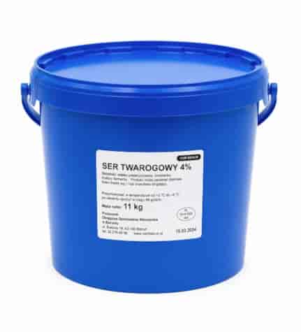 BIERUŃ Ser twarogowy 4% wirówkowy 11kg /1